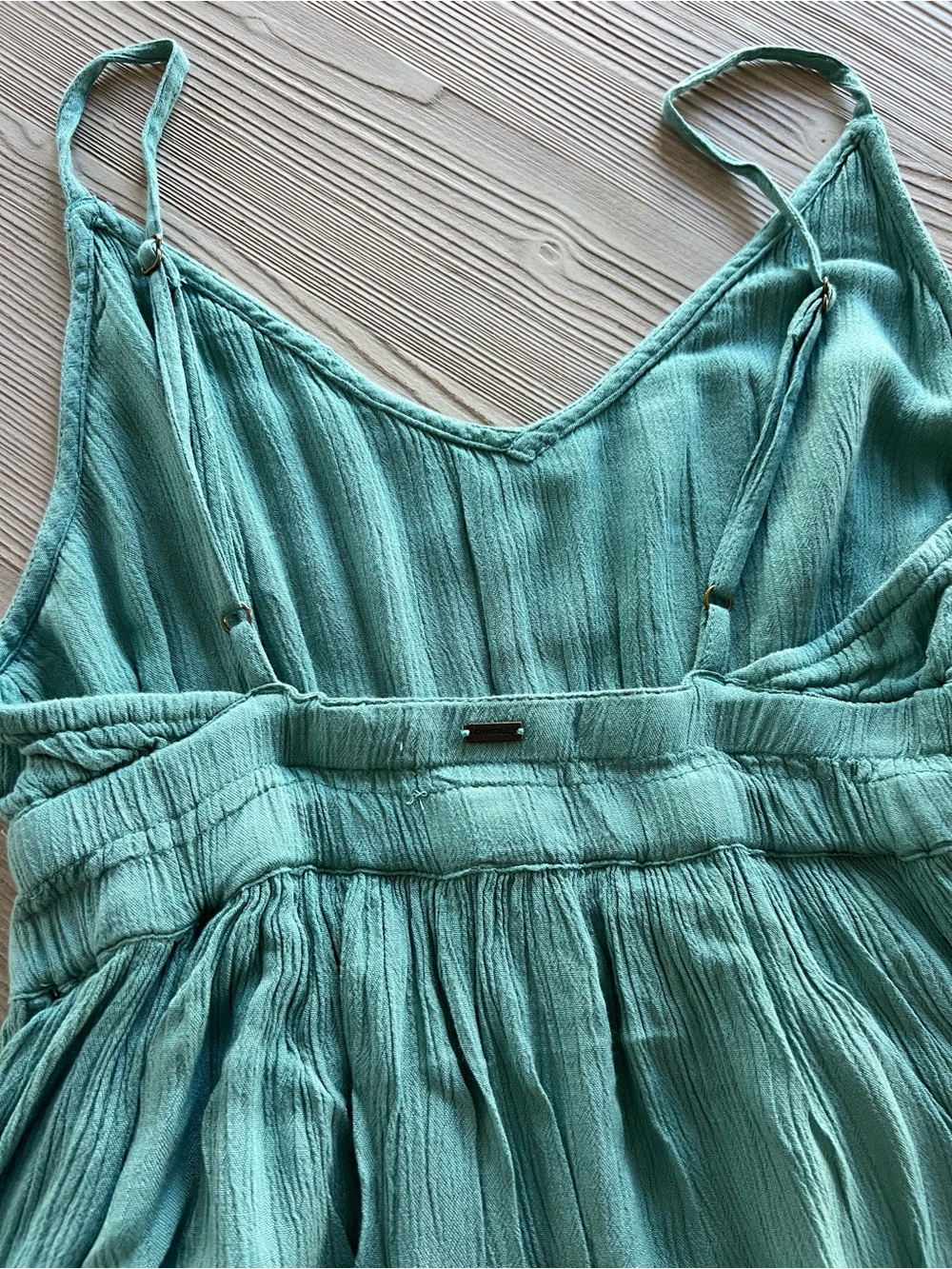 O'Neill Green Spaghetti-Strap Camisole Top - Picture 6 of 8